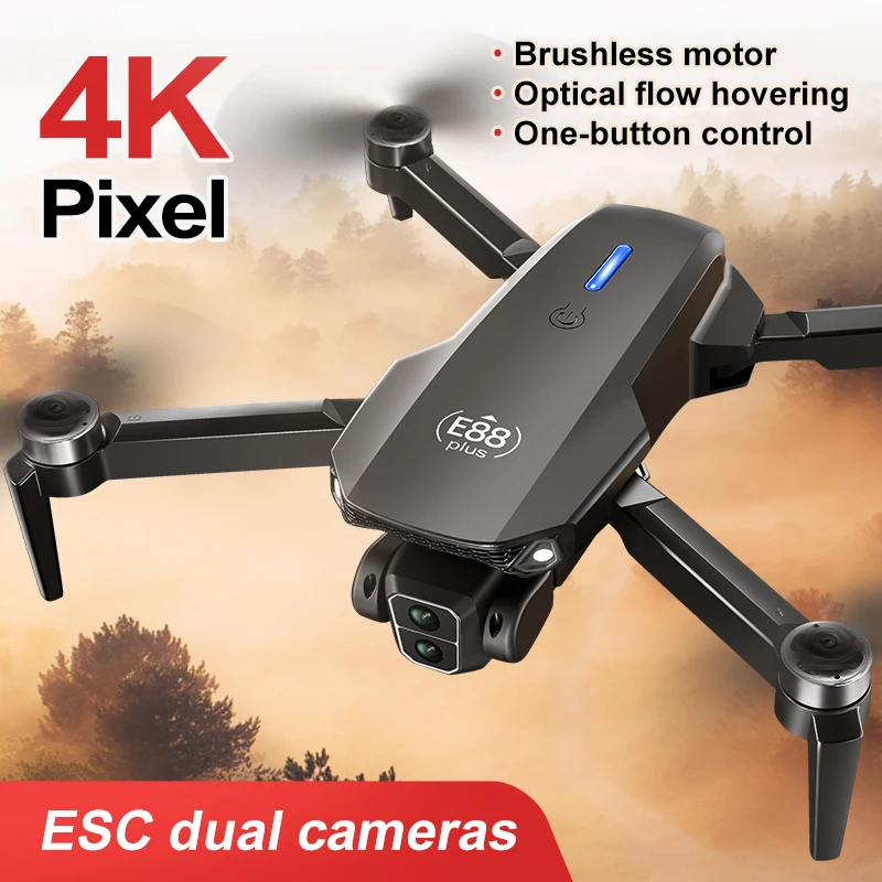 New E88 Plus Quadcopter Drone: - đánh giá và giá Rc Helicopter Electric