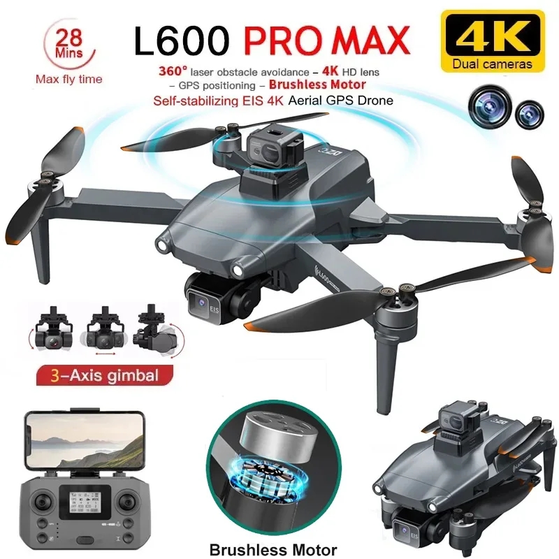 L600 PRO MAX GPS Drone Profess - đánh giá và giá Rc Helicopter Electric