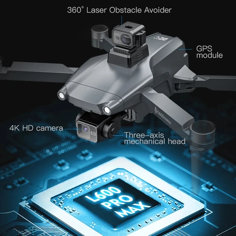 L600 PRO MAX GPS Drone Profess - đánh giá và giá Rc Helicopter Electric