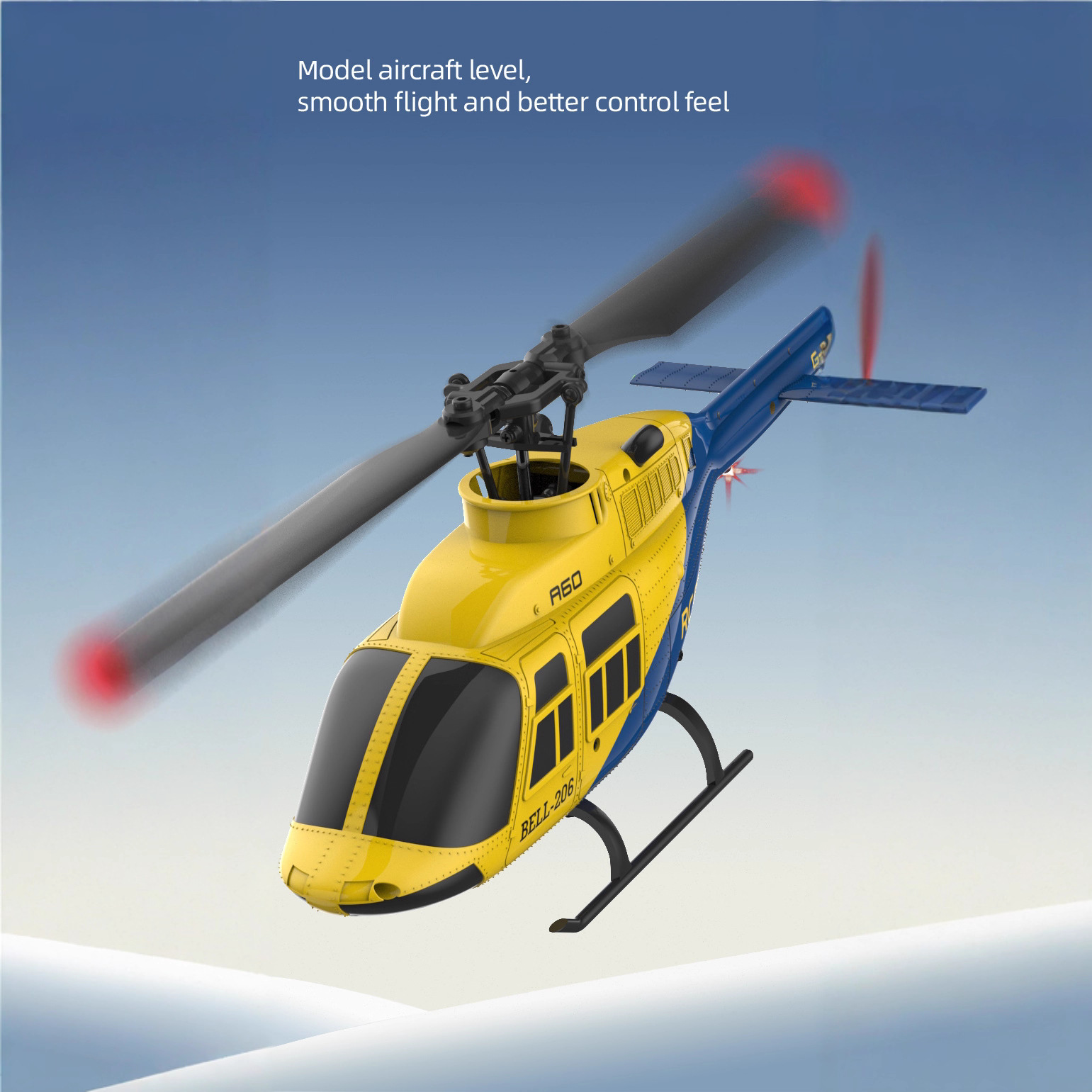 A60 1/42 Scale Bell 206 RC Hel - đánh giá và giá Rc Helicopter Single Rotor